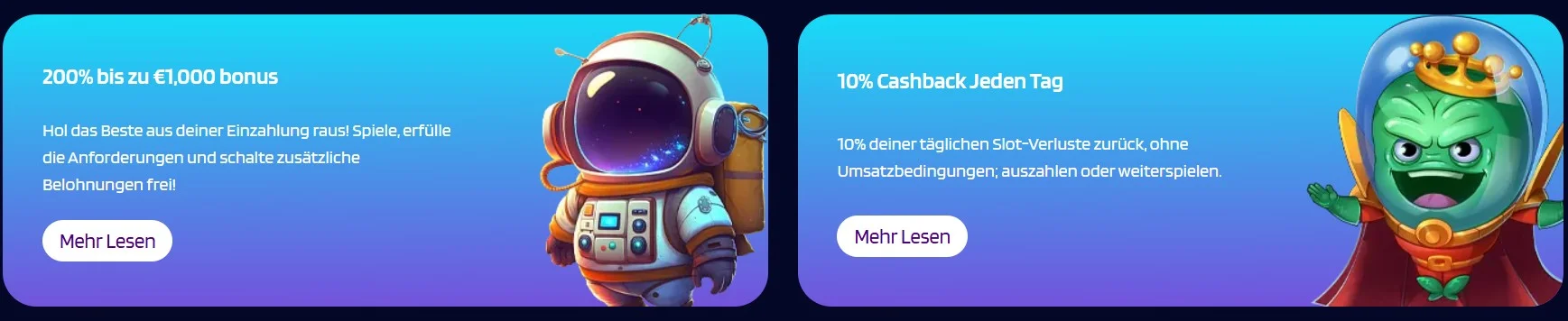 Wintari Casino Bonusse und Aktionen