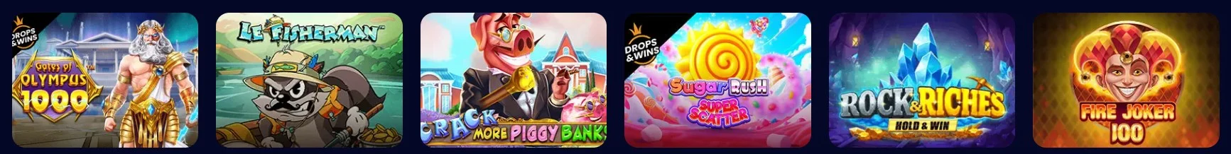 Wintari Casino Slots und Automaten